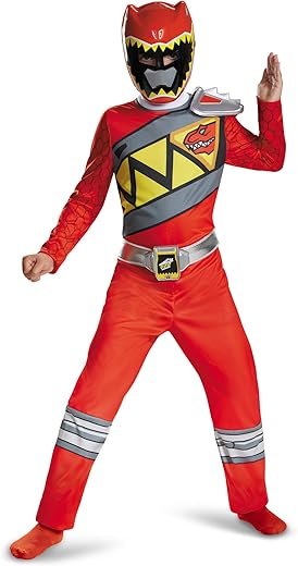 Red Power Rangers Dino Charge Costume: Unleash Your Inner Hero!